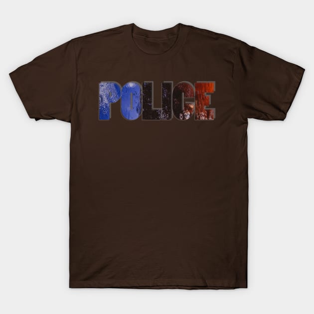 POLICE T-Shirt by afternoontees